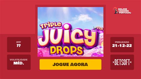 Triple Juicy Drops Slot Grátis
